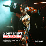 5.5ft Heritage Brown Free-Standing Punchbag 2 Different Packaging.